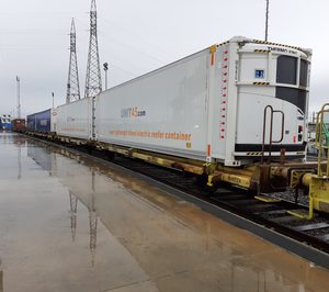 Transfesa inicia un servicio ferroviario frigorífico