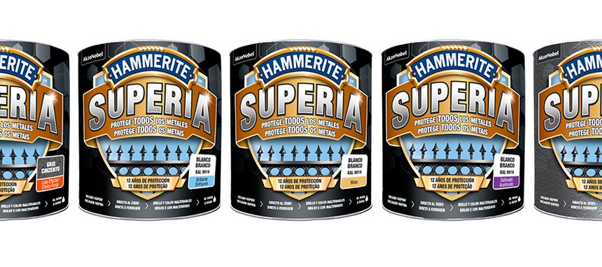 Akzo Nobel presenta su nuevo esmalte antioxidante Hammerite Superia