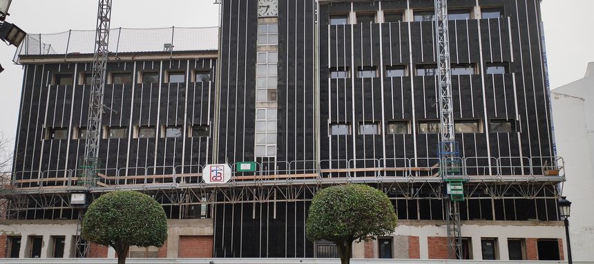 Ursa participa en la segunda vida del colegio Cervantes de Miranda de Ebro