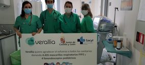 Verallia dona 300.000 euros en material sanitario y alimentos de primera necesidad