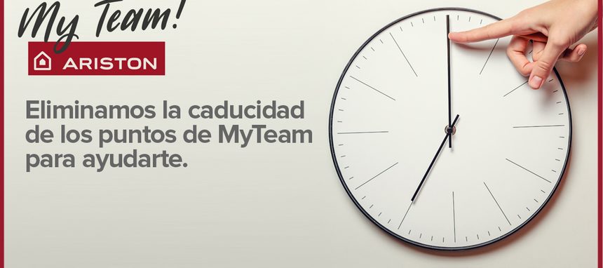 Ariston elimina la caducidad de los puntos MyTeam hasta el próximo 31 de julio