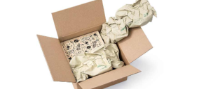 Storopack desarrolla un papel fabricado a partir de hierba