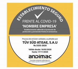 Andimac crea el sello Establecimiento seguro frente a Covid-19