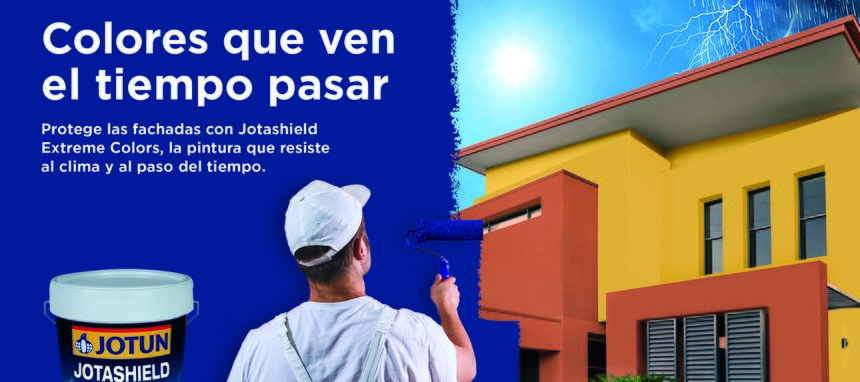 Jotun renueva su gama de pinturas para fachadas Jotashield
