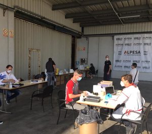 Alpesa realiza más de 400 tests rápidos a sus empleados a través de la Fundación Trilema
