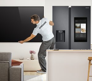 Samsung ofrece la entrega e instalación a domicilio para clientes de su tienda online