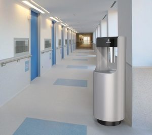 Ariston Thermo Group presenta la fuente de lavado y desinfección de manos IGEA CARE