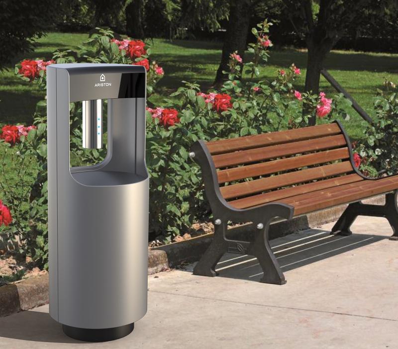 Ariston Thermo Group presenta la fuente de lavado y desinfección de manos IGEA CARE
