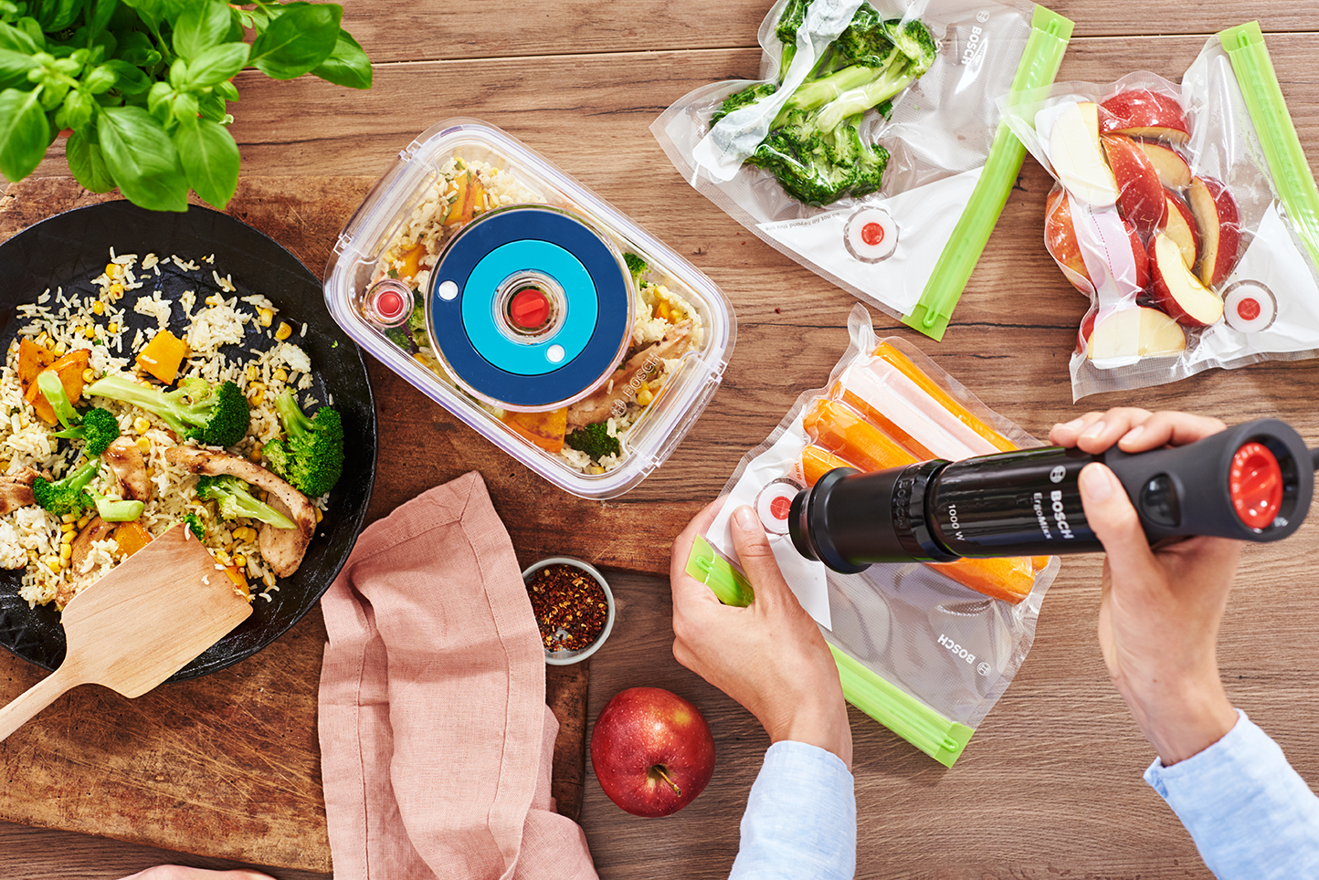 Bosch, batidoras al vacío para procesar y conservar Noticias de