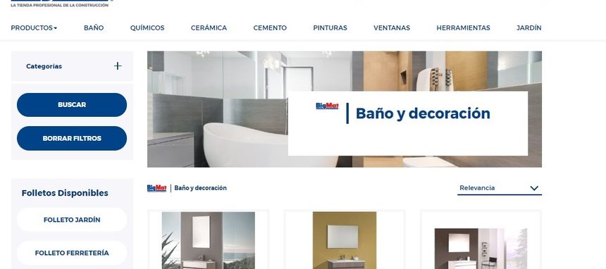 BigMat pone en marcha su nueva tienda online