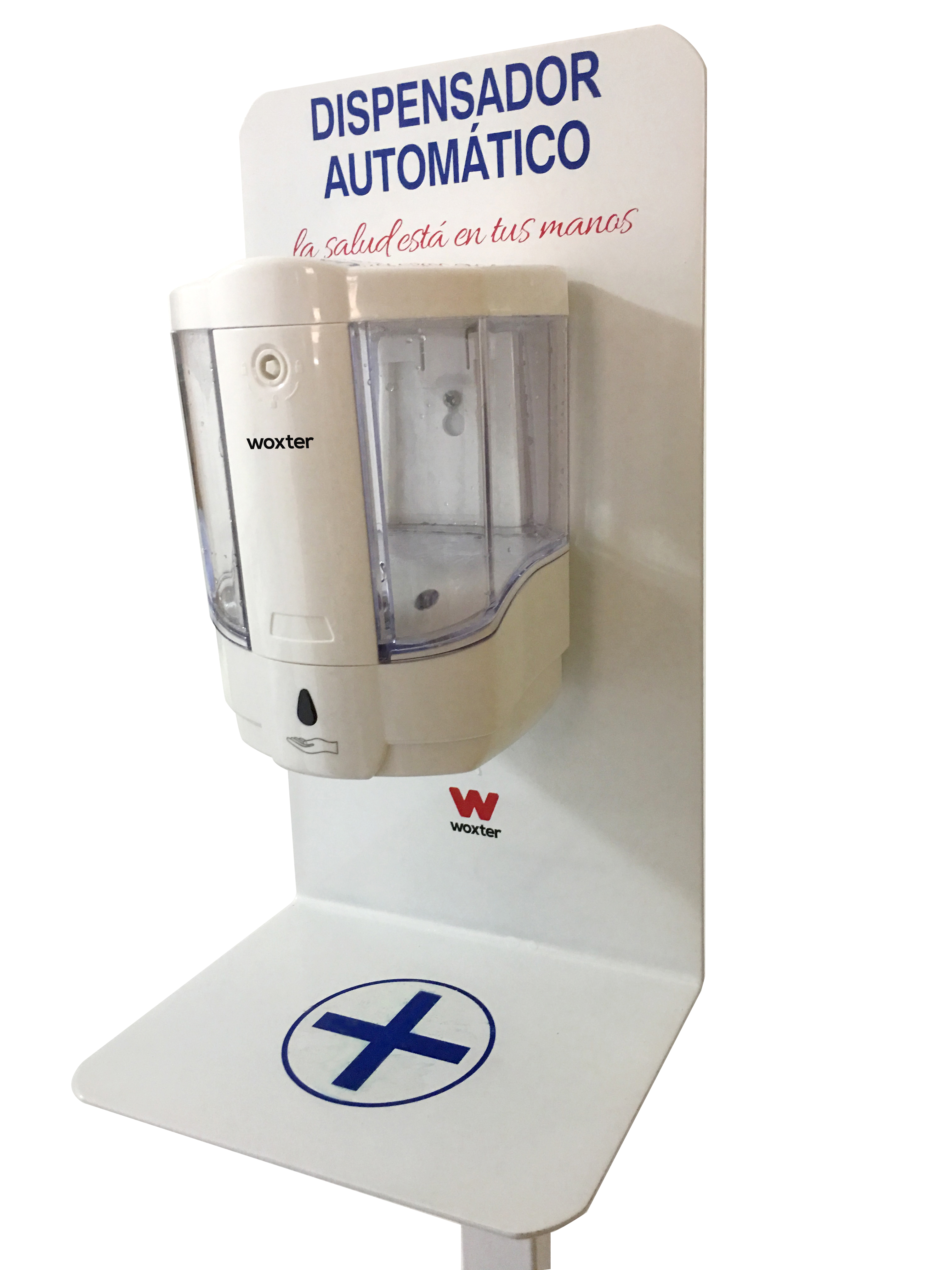 Woxter se reinventa con dispensadores hidroalcohólicos