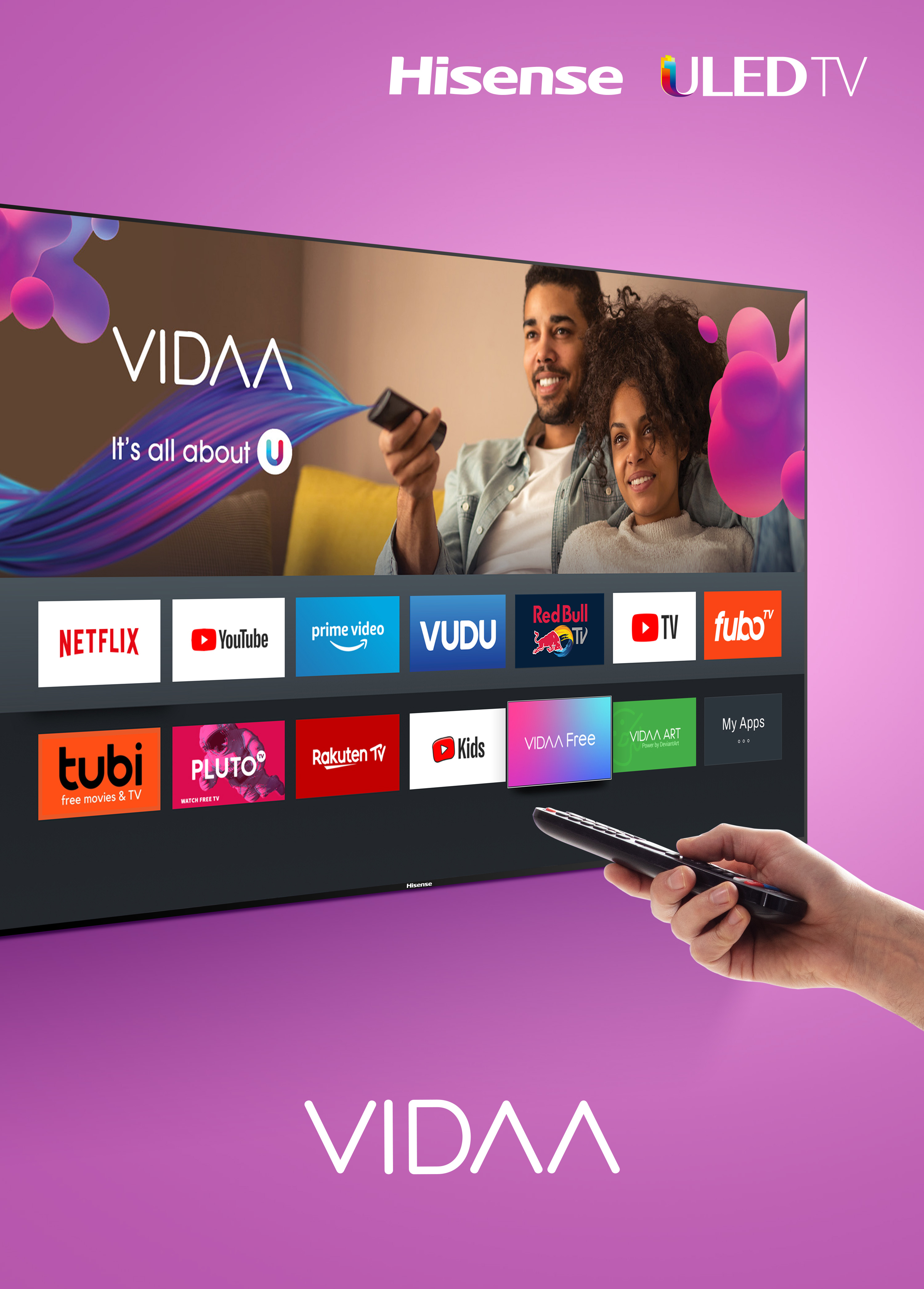 Hisense revoluciona el entretenimiento en el hogar con su nueva gama de televisores 2020