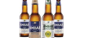Ambar refuerza su oferta sin con las nuevas 0,0 Tostada y Radler