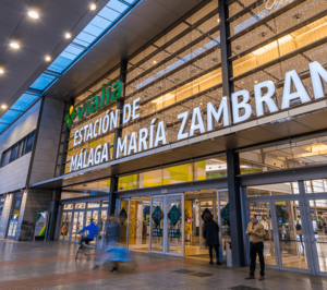 Adif licita la construcción y explotación de un hotel en la estación de Málaga María Zambrano