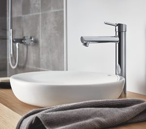 Grohe amplía su catálogo de griferías para baño XL