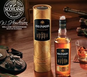 Pernod Ricard asume la distribución del whisky ‘100 Pipers’