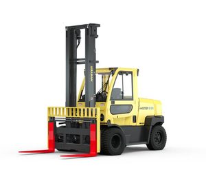 Hyster lanza carretillas elevadoras integradas de iones de litio de 7-9 t