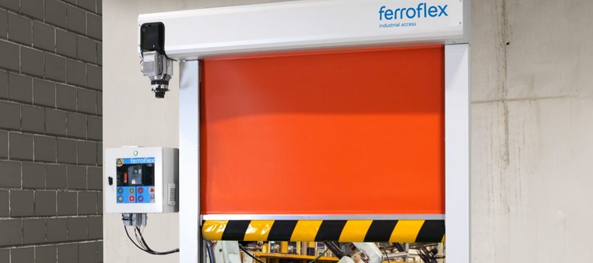 Ferroflex presenta su nueva puerta rápida para líneas de producción automatizadas