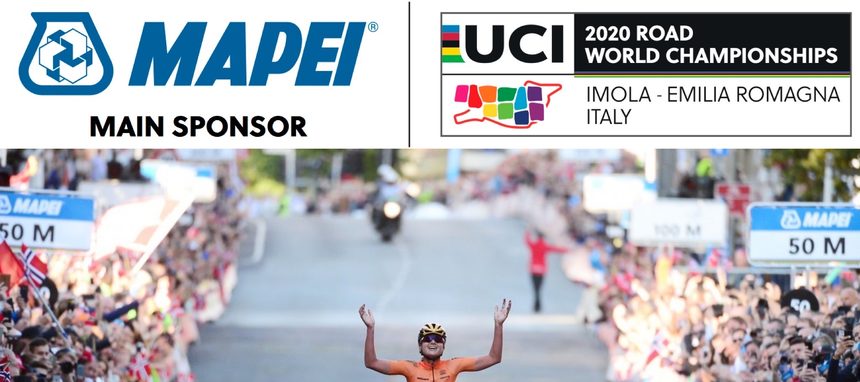 Mapei patrocina el Campeonato del Mundo de ciclismo en ruta UCI 2020