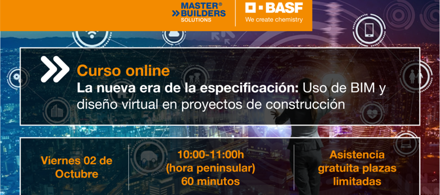 Basf Master Builders Solutions lanza su formación online sobre el BIM y el diseño virtual en proyectos de construcción