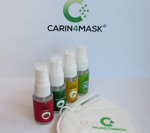Grupo Carinsa lanza Carin4mask, una gama de aromatizantes para mascarillas