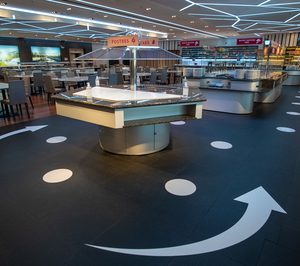 El Madrid Marriott Auditórium adapta su buffet a los tiempos de pandemia