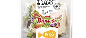 Diquesí presenta el nuevo concepto ‘Sandwich&Salad’, un kit de almuerzo completo