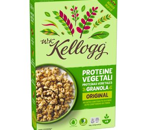 Kellogg lanza nueva gama de granolas con proteínas vegetales