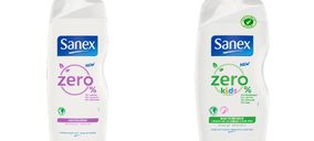 Sanex amplía su gama de geles de ducha Zero% y la dota de mayor sostenibilidad