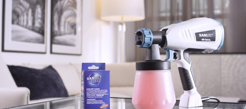 Ariete presenta el Nebulizador Higienizante SaniJET