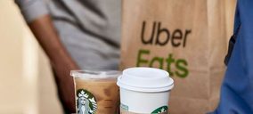 Uber Eats incorpora Starbucks a su oferta a domicilio