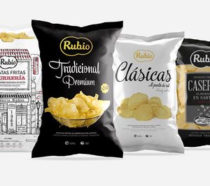 Rubio Snacks prosigue su idilio con Mercadona y duplica ventas