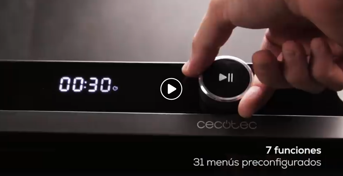 Hornos Cecotec con función vapor