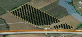 Así será el parque fotovoltaico de autoconsumo de LC Paper, que ya tiene luz verde