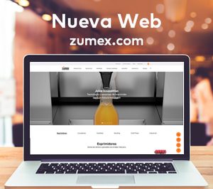 Zumex presenta su nueva web y rediseña su tienda online