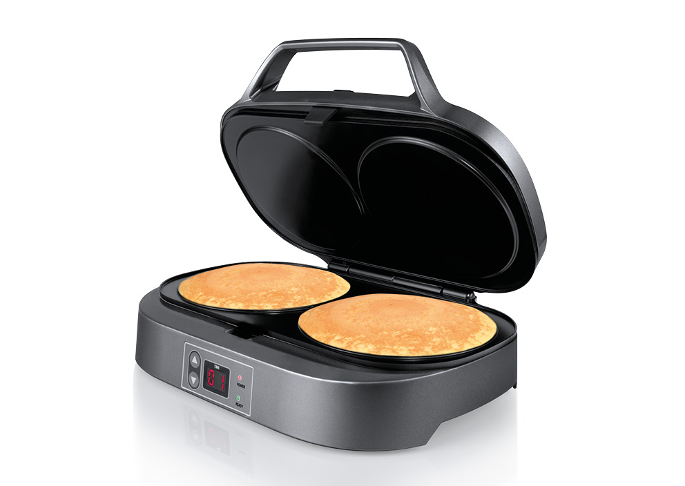 Flama suma un máquina de pancakes y snacks