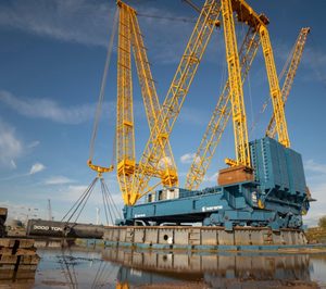 Sarens lanza su primera grúa de anillo eléctrica, la SGC-90