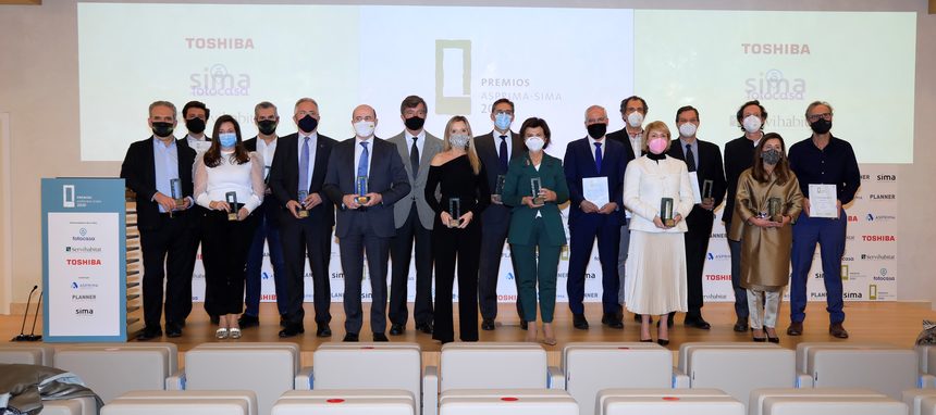 Asprima y Sima entregan sus premios inmobiliarios 2020