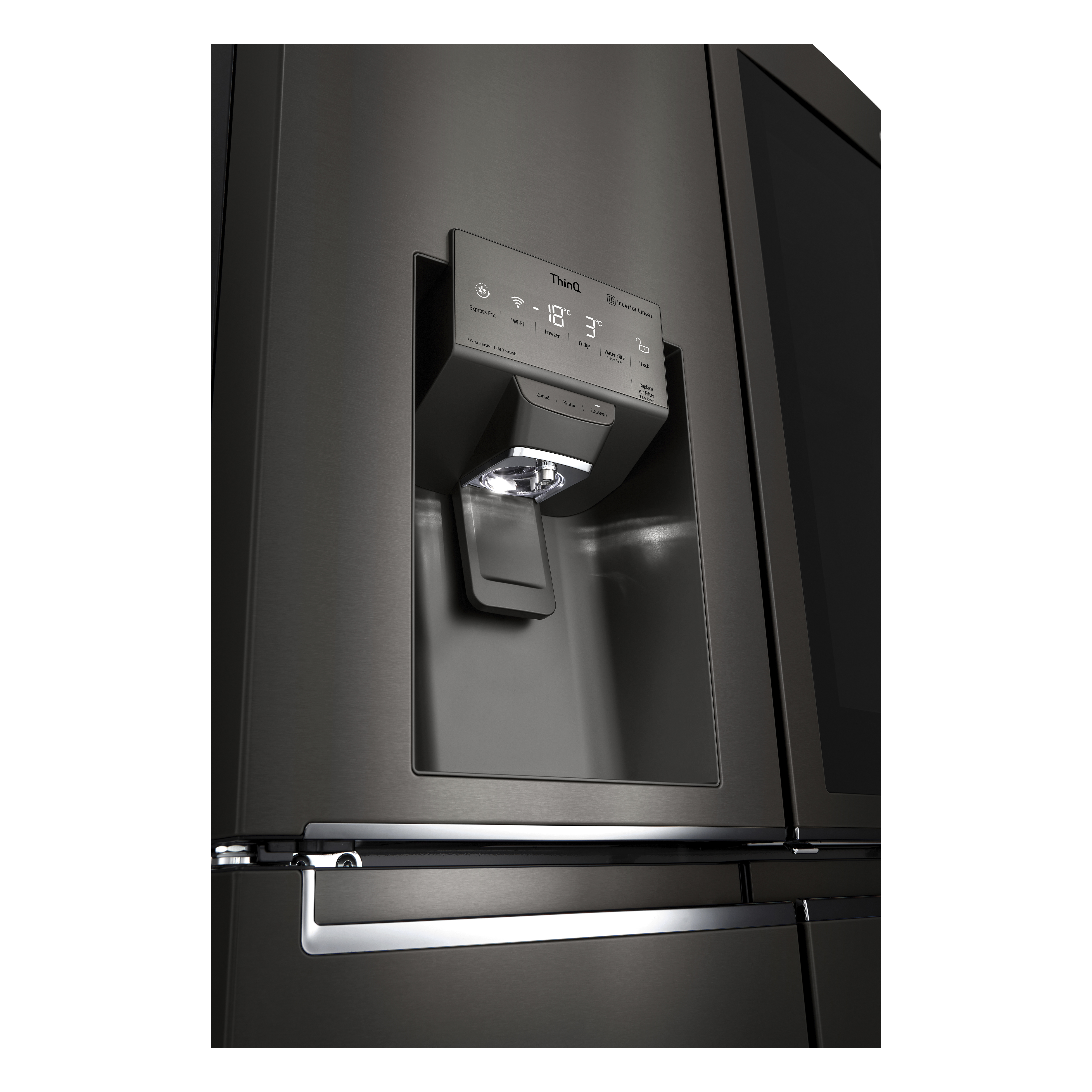 LG trae a España los nuevos frigoríficos American Combi con luz ultravioleta