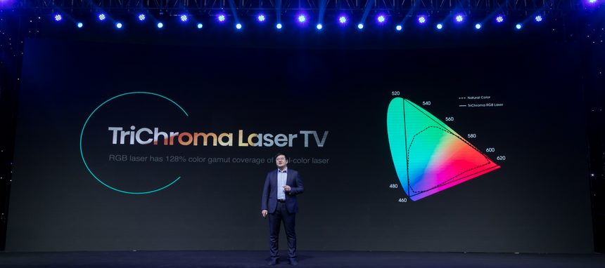 Hisense lanza TriChroma Laser TV