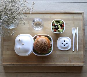 Cookplay presenta Eko Burger Set, una solución biodegradable para el delivery