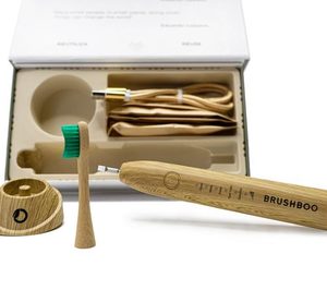 Brushboo lanza Ecosonic, un cepillo eléctrico elaborado con bambú