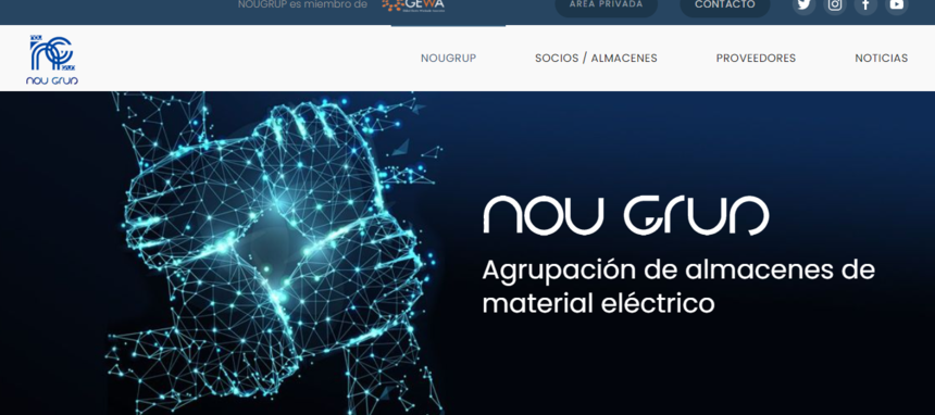 Nou Grup alcanza el medio centenar de distribuidoras de material eléctrico