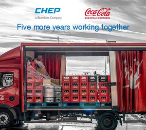 Coca-Cola renueva su contrato con CHEP hasta 2025