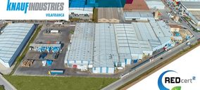 Knauf recibe un nuevo certificado para su planta de Villafranca del Penedès