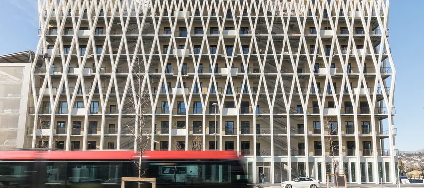 Wicona aporta sus sistemas de aluminio al Palazzo Méridia