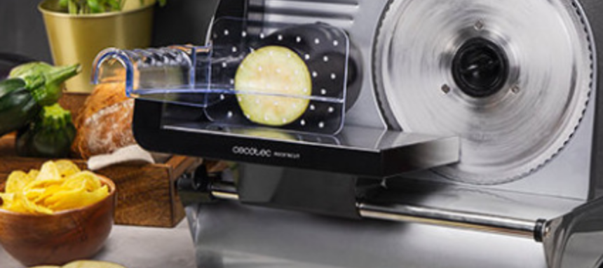 Cecotec firma el cortafiambre Rock’nCut