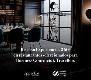 UpperEat gestionará las reservas de sus restaurantes a los clientes de Globalia Corporate Travel
