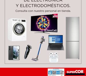 Las tiendas Supercor venderán electrodomésticos de El Corte Inglés