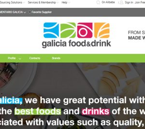 Clusaga pone en marcha el portal Galicia Food & Drink en Alibaba